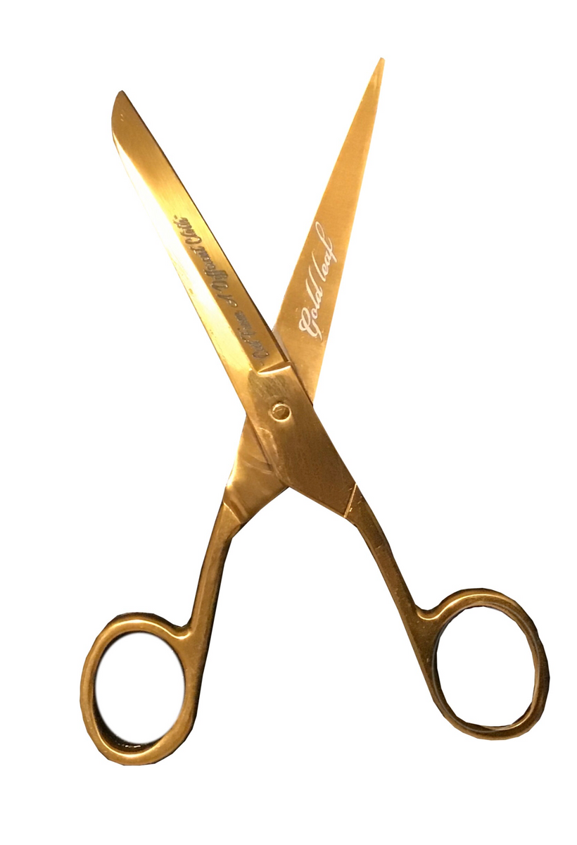 High Quality Office Scissors Gold Handle Waterleaf Paper - Waterleaf Paper  Company